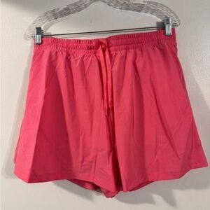 Avia Pink Athletic Shorts Lightweight Elastic Waist